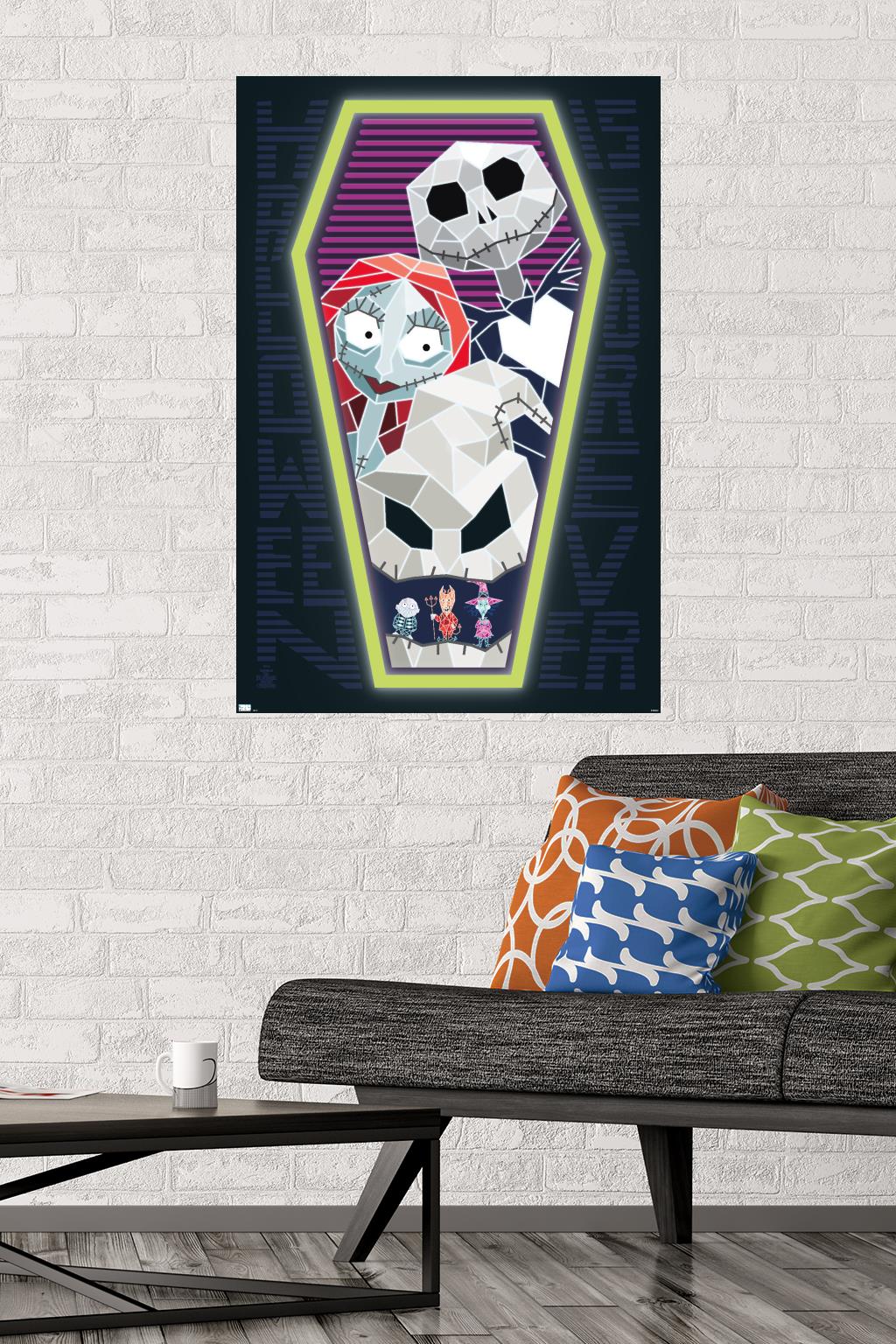 Disney Nightmare Before Christmas - Coffin Wall Poster, 22.375" x 34"