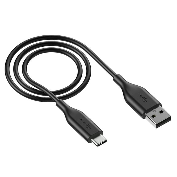 Auto Drive USB-C to USB-A, 3ft, Charging & Data Sync Cable, PVC, Black, Single Pack