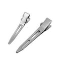 thumbnail image 4 of TureClos 50 Pack 1.75 Inches Single Prong Curl Metal Hair Clips for Dreads Lock Clips Hair Alligator Clips Silver Section Clips Metal Alligator Clips Hair Pins Clips for Hair Extensions, 4 of 6