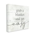 thumbnail image 3 of Stupell Industries Grab Blanket Get Cozy Phrase Graphic Art Gallery Wrapped Canvas Print Wall Art, Design by Lil' Rue, 3 of 7
