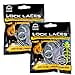 thumbnail image 3 of Lock Laces Reflective 2-Pack (Elastic No Tie Shoelaces) (Storm Gray-Storm Gray), 3 of 4