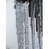 Frozen Winter Icicles Close-up Cold Ice Freeze-20 Inch By 30 Inch Laminated Poster With Bright Colors And Vivid Imagery-Fits Perfectly In Many Attractive Frames