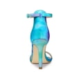 thumbnail image 2 of BLISSFUL STEP Women's Sandals Stiletto Heels Ankle Strap Tie Dye Sandals, 2 of 6