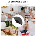 thumbnail image 6 of FOMIYES Simple Man Folding Fan Black with Lightweight and Practical for Carry, 6 of 8