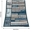 thumbnail image 2 of Dad Gifts Blanket,Dad Gifts from Daughter,Dad Birthday Gifts,Gifts for Daddy,Father Gifts,Gifts for Dad Who Wants Nothing,Best Dad Gift Ideas 60"x50" Blankets, 2 of 6
