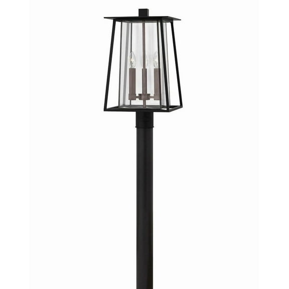 Hinkley Lighting - Three Light Post Top/ Pier Mount - Outdoor - Walker - Three