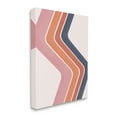 thumbnail image 3 of Stupell Industries Retro Smooth Stripe Lines Vintage Shapes Pattern Graphic Art Gallery Wrapped Canvas Print Wall Art, Design by JJ Design House LLC, 3 of 7