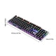 thumbnail image 2 of Tallado ZK3 Gaming Teclado con cable Color a juego Luminoso Mecánico Sensación Computadora de escritorio, 2 of 7