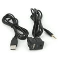 thumbnail image 3 of Cable de audio para automóvil, cable de extensión AUX de 3,5 mm, cable de extensión AUX, cable con conector de audio USB, diseñado meticulosamente, 3 of 9