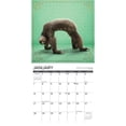 thumbnail image 3 of Sloth Yoga 2024 12 X 12 Wall Calendar for Home or Office, 3 of 4