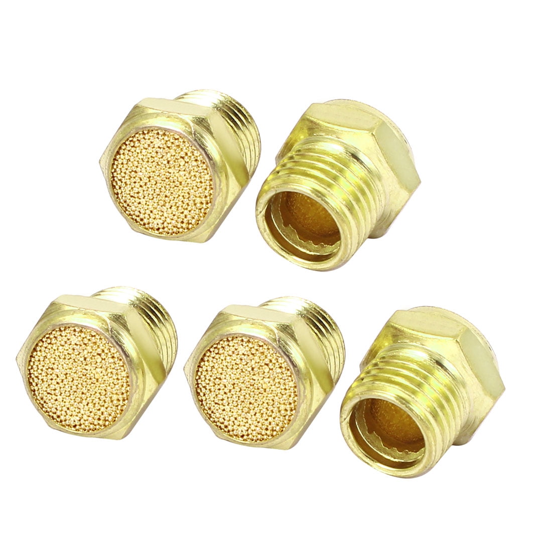 1/4BSP Thread Pneumatic Air Breather Muffler Noise Exhaust Silencer