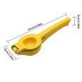 thumbnail image 4 of Exprimidor de prensa de limón Exprimidor de limón de aleación de aluminio Extractor manual de frutas y naranja Gadget de cocina sweethay HA003796-00B, 4 of 7