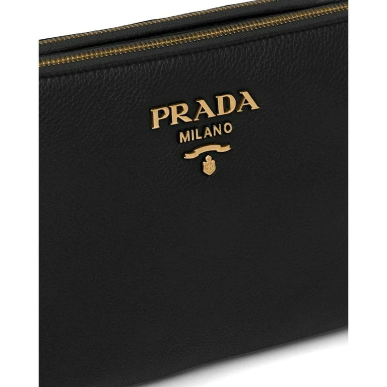 Prada Brown Vitello Phenix Crossbody Bag Light brown Leather Pony-style  calfskin ref.208967 - Joli Closet