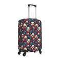 thumbnail image 3 of Balery Luggage Cover Skull red flower blue Print Suitcase Covers for Luggage Elastic Washable Suitcase Protector Fits 18-32 Inch Luggage-Large, 3 of 9