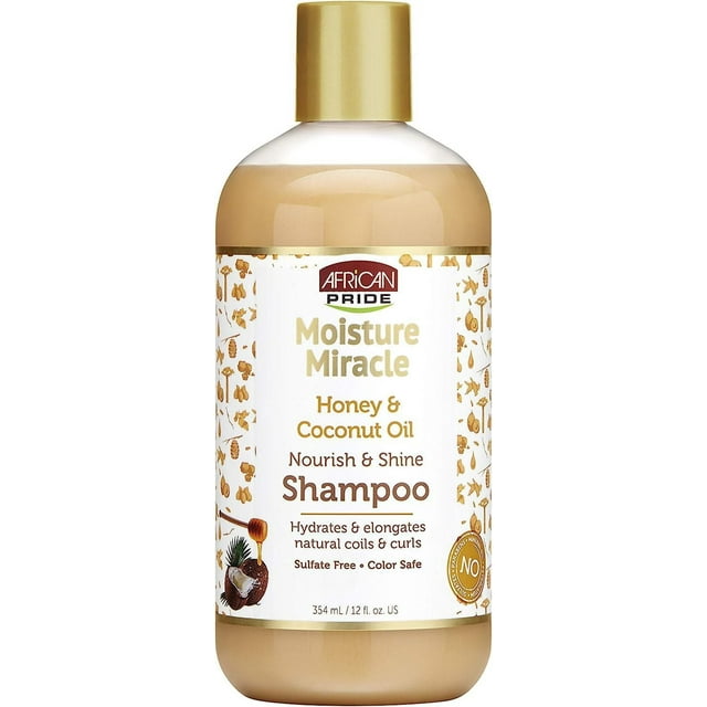 African Pride Moisture Miracle Shampooing au miel et à l'huile de noix de coco