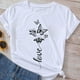 thumbnail image 1 of Camiseta De Mujer Con Estampado De Mariposa De Diseño Simple , Manga Corta , Ropa Gao Jiahui  unisex, 1 of 2