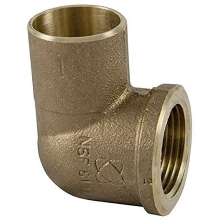 Nibco Elbow, 90,Low Lead Cast Bronze,C x FNPT 7073LF-1