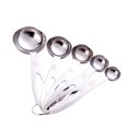 thumbnail image 1 of Juego De 5 Piezas Taza Medidora De Cocina Cuchara Medidora De Acero Inoxidable Juego De Tazas Medidoras Herramientas Para Hornear Noticed HA022273-00, 1 of 7