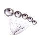 thumbnail image 1 of Juego De 5 Piezas Taza Medidora De Cocina Cuchara Medidora De Acero Inoxidable Juego De Tazas Medidoras Herramientas Para Hornear Speravity HA022273-00, 1 of 7
