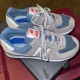thumbnail image 4 of New Balance 574 Grey Blue Men's Lifestyle Athletic Shoes ML574OW2 Brand New 10, 4 of 5