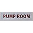 thumbnail image 3 of Pump Room Sign (White Reflective, Aluminium 2X8), 3 of 4