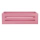 thumbnail image 2 of Cesta De Almacenamiento De Madera, Contenedor De Almacenamiento De Despensa De Larga Duración, Color Rosa, 12,99 X 6,1 X 3,94 Pulgadas, Ahorro De Espacio Para Dormitorio Para, 2 of 7