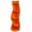 Orange, variant on FENGFAN 5 Tier S Shaped Corner Shelf Modern Freestanding Curved Display Rack Corner Bookshelf Plant Stand Natural Wood 1 Pack