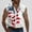aa07_White, variant on Elvqul American Flag Shirts for Men Casual Independence Red Trendy Sleeveless T-Shirts Collar Star Mens Shirts Button up