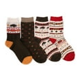 thumbnail image 2 of Muk Luks Women's 4 Pack Holiday Boot Socks, 2 of 2