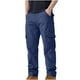 thumbnail image 2 of Pantalones largos para hombre, pantalones de algodón, color liso, multibolsillos, pantalones cargo, pantalones de trabajo, pantalones cargo casuales, pantalones de pierna recta, pantalones vaqueros, p, 2 of 4