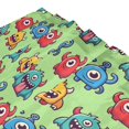 thumbnail image 3 of Yayeee Shower Curtain with Hooks 72"x72" Waterproof Fabric Bathroom Hanging Decor, Cute Monsters Pattern, 3 of 5