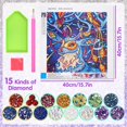 thumbnail image 5 of 5D Painting Kits for Kids Age 9 10 11 12 13, Elk Embroidery Art DIY Craft Paintings Kits Gifts for 7-11 Years Old Girls Teens Boys Diamond Art Toys Gifts for Girl Children, Home Wall Decor, 5 of 7