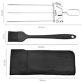 thumbnail image 6 of Ludlz 3-Way Grill Skewers with Push Bar Slider Rustproof Corrosion Resistant Ergonomic Handle Grilling BBQ Fork Kitchen Tool, 6 of 8