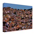 thumbnail image 4 of Adelino Alves 'Nightfall In The Favela Da Rocinha' Canvas Art, 4 of 4