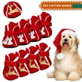 thumbnail image 2 of 4Pcs/Set Pet Shoes Christmas Elements Design Non-slip Skin Friendly Fashion Pet Dogs Sneakers for Christmas Holiday Festival, 2 of 8
