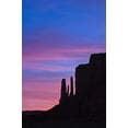 thumbnail image 2 of Rotenberg, Nancy 11x14 Black Ornate Wood Framed with Double Matting Museum Art Print Titled - UT, Monument Valley Three Sisters formation, 2 of 4