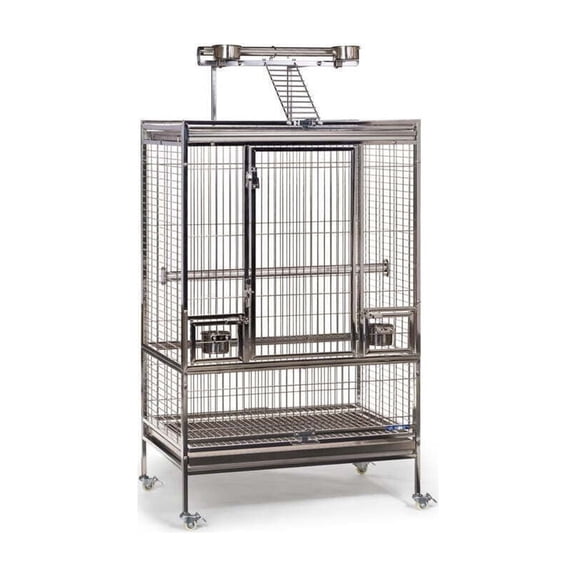 Stainless Steel Bird Cage - Spacious & Durable Bird Habitat