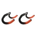 thumbnail image 2 of Destyer 2Pieces/Box Bike Handlebar Wraps Anti-slip Elastic Bicycle Tape Self Adhesive Lightweight Cycling Riding Protection Belt Red Orange 2Set, 2 of 6