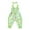 Green, variant on Odeerbi 3-24 Months Infant Girls Summer Easter Rompers Ruffle Satin Jumpsuit Leisure Lantern Overall Pants Haren Pants with Headband Set