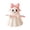 Pink, variant on Pink Halloween Ghost Figurine Cute Pen Holder Desk Accessories Pink White Halloween Decor, Pastel Office Ghost Statues, Resin Table Top Decor for Home Desk Office Accessory, 3.94 Inch