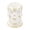White, variant on YYDENG Gothic Resin Skull Rotating Storage Organizer with Glitter Finish for Desk Shelf Display - A Functional and Stylish Halloween Home Accent