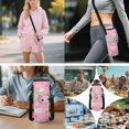 thumbnail image 6 of Yuyamidu Girls Backpack with Lunch Box, Water Bottle Sleeve, Pencil Pouch & Keychain Set of 5, "Just a Girl Who Loves Axolotl" Cute School Bookbag for 2nd-4th Grade, Back to School Supplies, 6 of 7