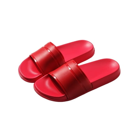 

Lacyhop Mens Womens Home Flat Sliders Shoes Slippers Beach Pool Sandals Anti-Slip