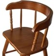 thumbnail image 3 of SARGENT'S YOUTH CHAIR * Solid Wood * Dark Walnut Finish * Kitchen - Dining Room, 3 of 6