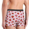 thumbnail image 3 of KLL Hand Drawn Strawberry Men's Cotton Boxer Briefs Underwear-X-Large, 3 of 8