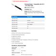 thumbnail image 2 of Steering Damper - Compatible with 2011 - 2012 Ram 2500, 2 of 2