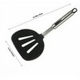 thumbnail image 2 of Circular Slotted Spatula Silicone Hanging Fried Turner Non-stick Home turner ;Hanging cooking Kitchen Cookware, 2 of 8