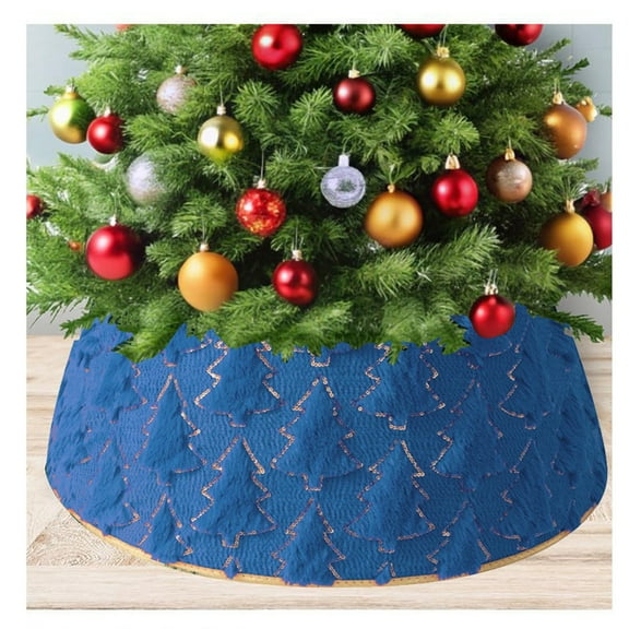 22*7.8 Inch Christmas Tree Collar,Xmas Tree Ring Skirt Rustic Tree Skirt For Christmas Decor Xmas Holiday Home Party Decorations