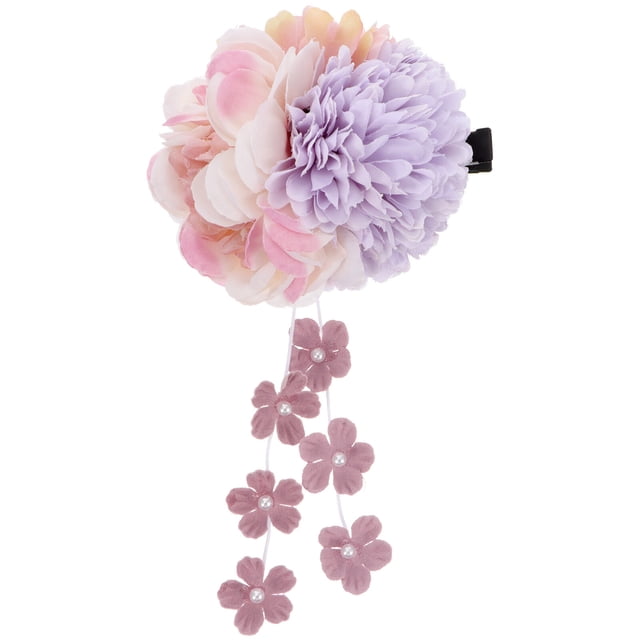 Clips para el cabello con diseño de flores de perlas vintage Broche para el cabello Accesorios para el cabello de la novia de la boda