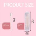 thumbnail image 3 of Beauty Tools 2 In 1 Nose Hair Clipper Manual Nose Hair Clipper 360 Rotation Cleaning Cleaning Nose Hair And Ears 3pcs, 3 of 9